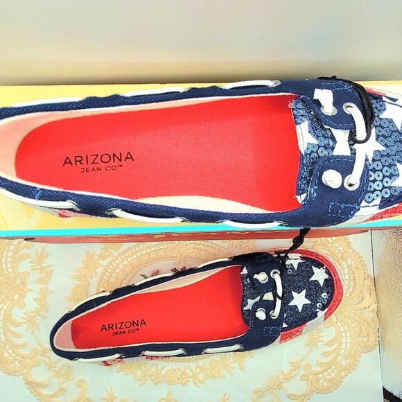 Break out the Red White and Blue this 4th of July in Arizona Jean Company Shoes! - Picture 3 of 3